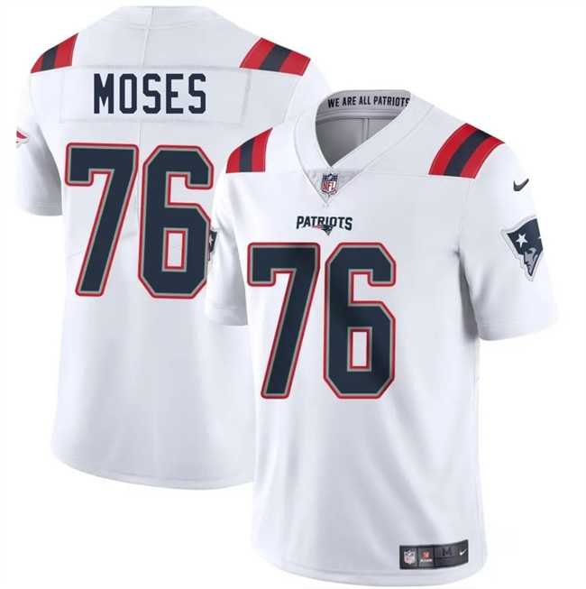 Men & Women & Youth New England Patriots #76 Morgan Moses White 2025 Vapor Limited Stitched Jersey,We sell and wholesale Men & Women & Youth New England Patriots #76 Morgan Moses White 2025 Vapor Limited Stitched Jersey on line form chian!